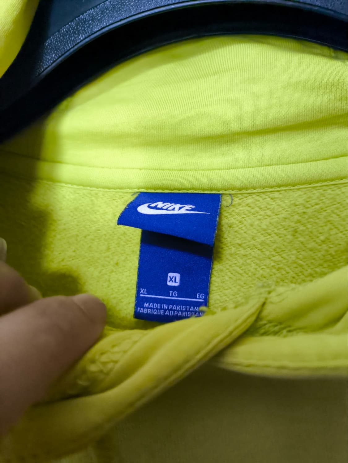 오버핏 XL 나이키 후드티셔츠 상품이미지2