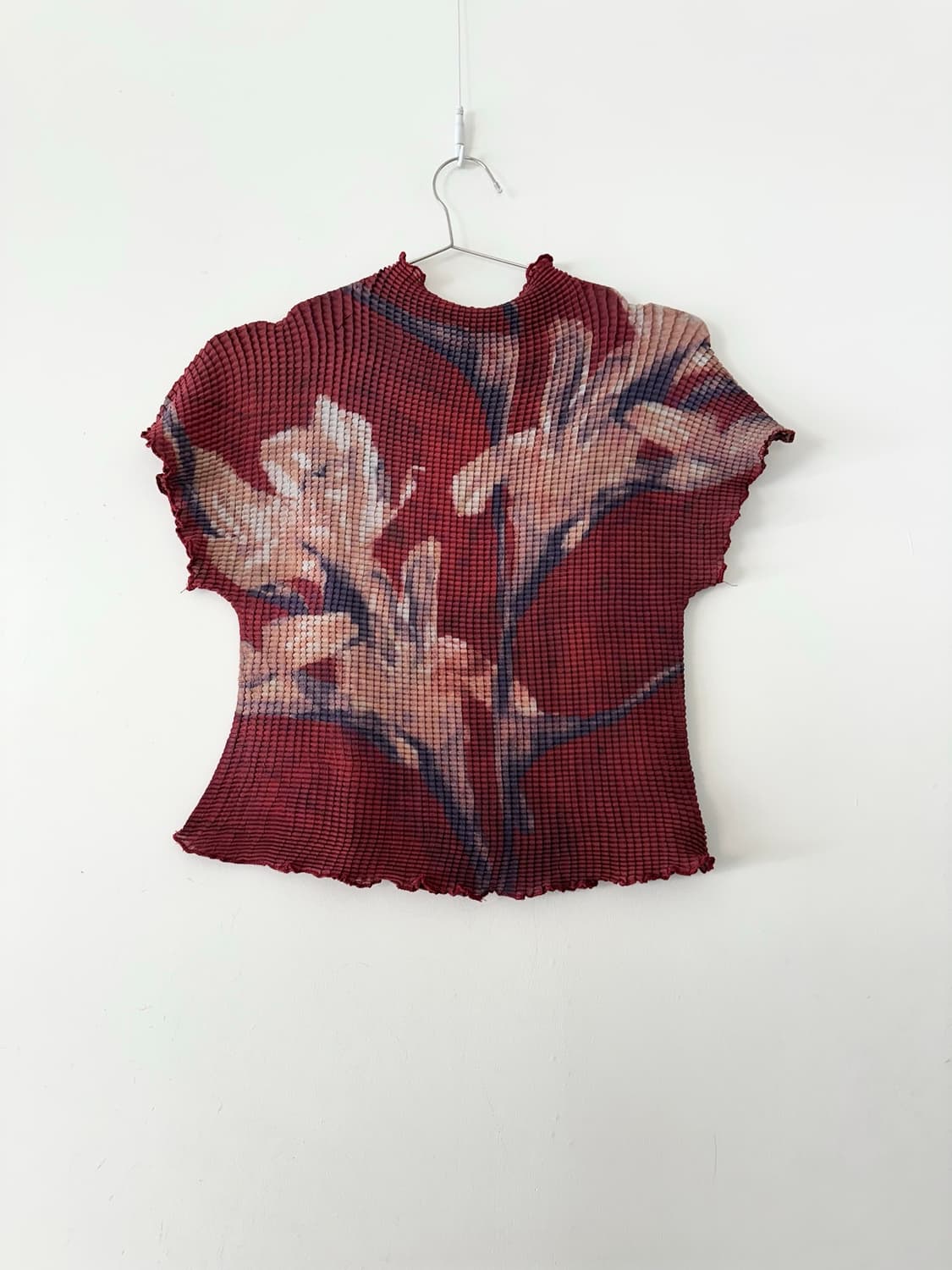 Peony bloom pleats / red 상품이미지3