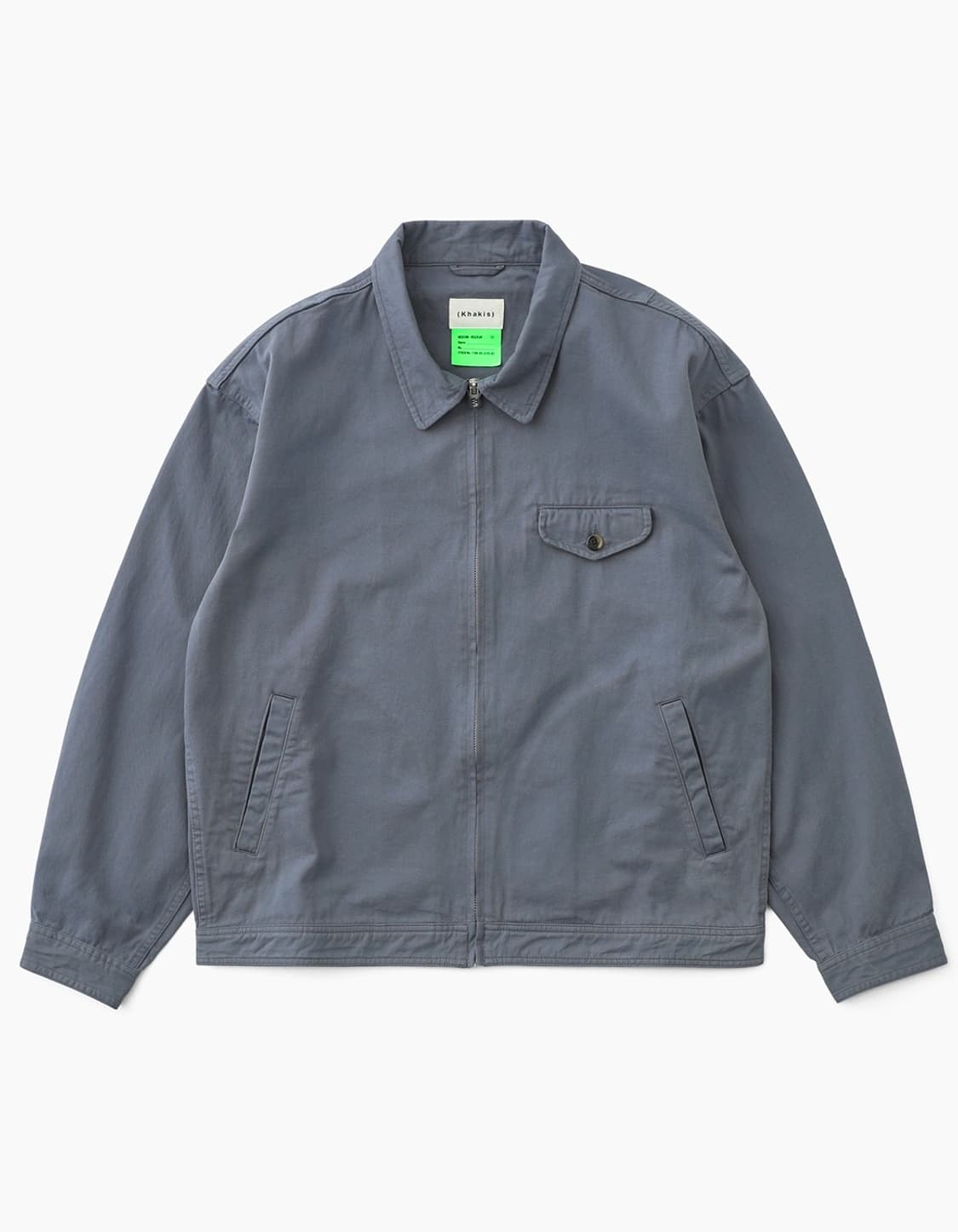 Khakis swing jacket / 카키스 스윙 자켓 페이디드 블루 상품이미지1