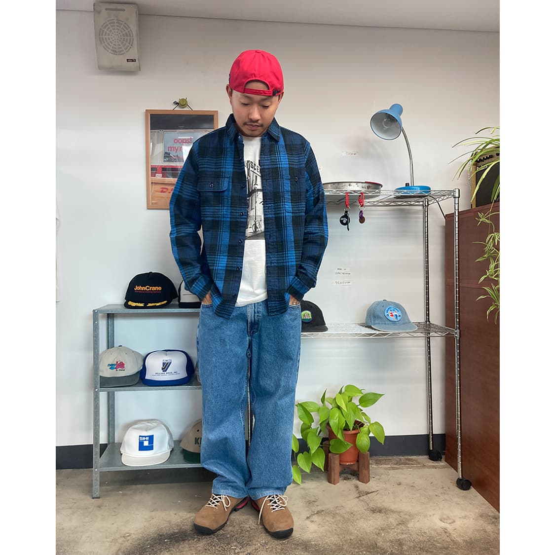 노스페이스 퍼플라벨 체크셔츠 상품이미지8