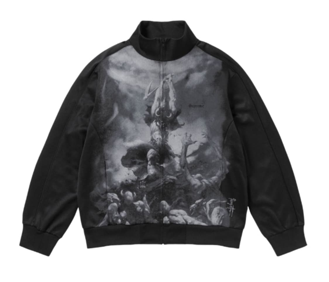 슈프림 프라제타 트랙 자켓 블랙 상품이미지3