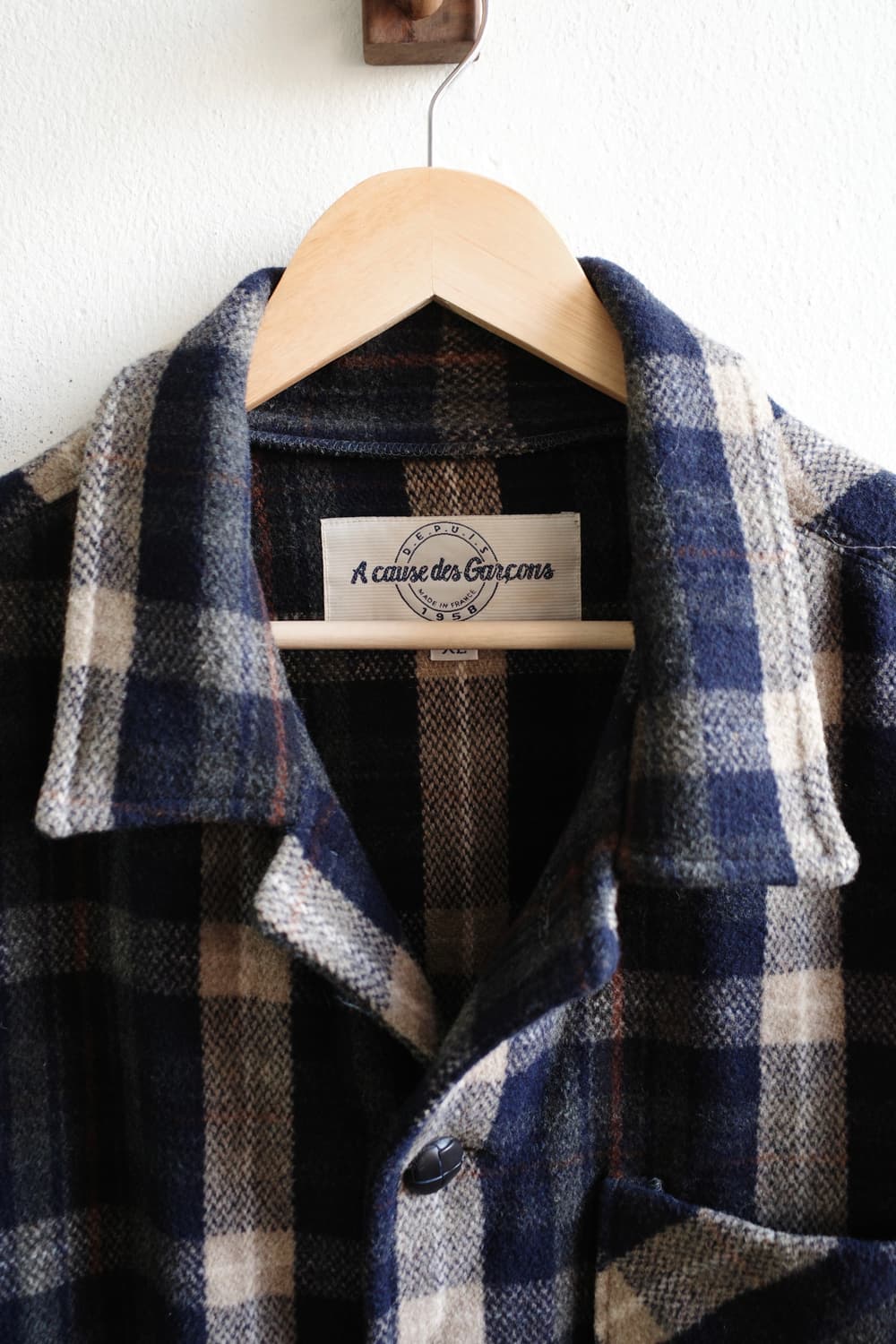 어 코우즈 데 가르송 울 자켓 상품이미지8