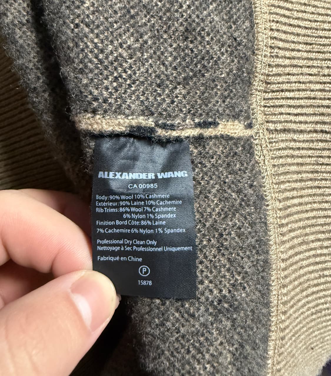 알렉산더 왕 레오파드 프린트 스웨터 니트 상품이미지3