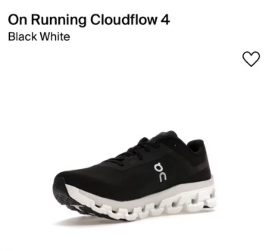 (270) 온러닝 클라우드플로우 4 블랙 상품이미지2