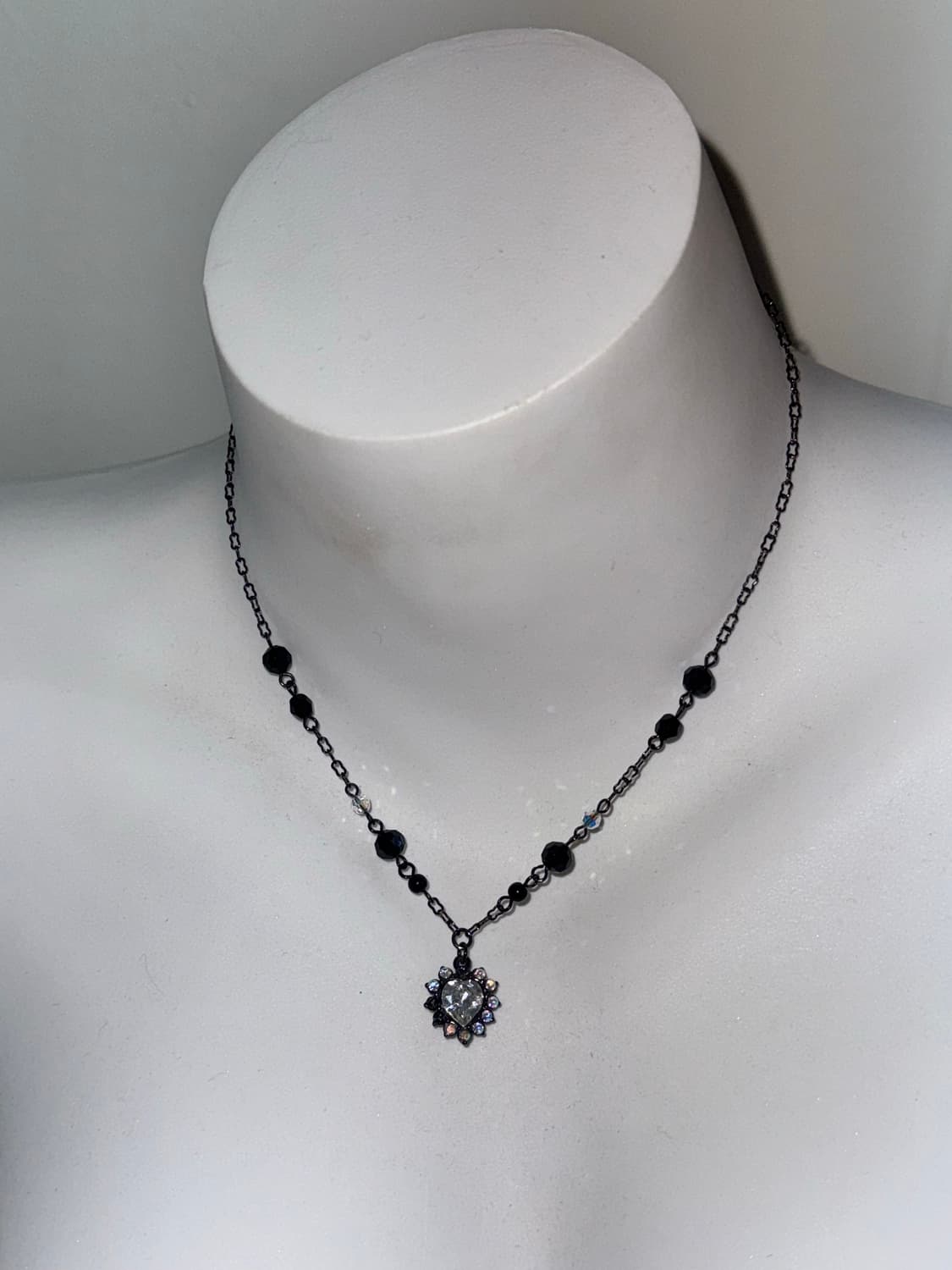 Anna Sui 안나수이 오리엔탈 하트큐빅 목걸이 상품이미지2