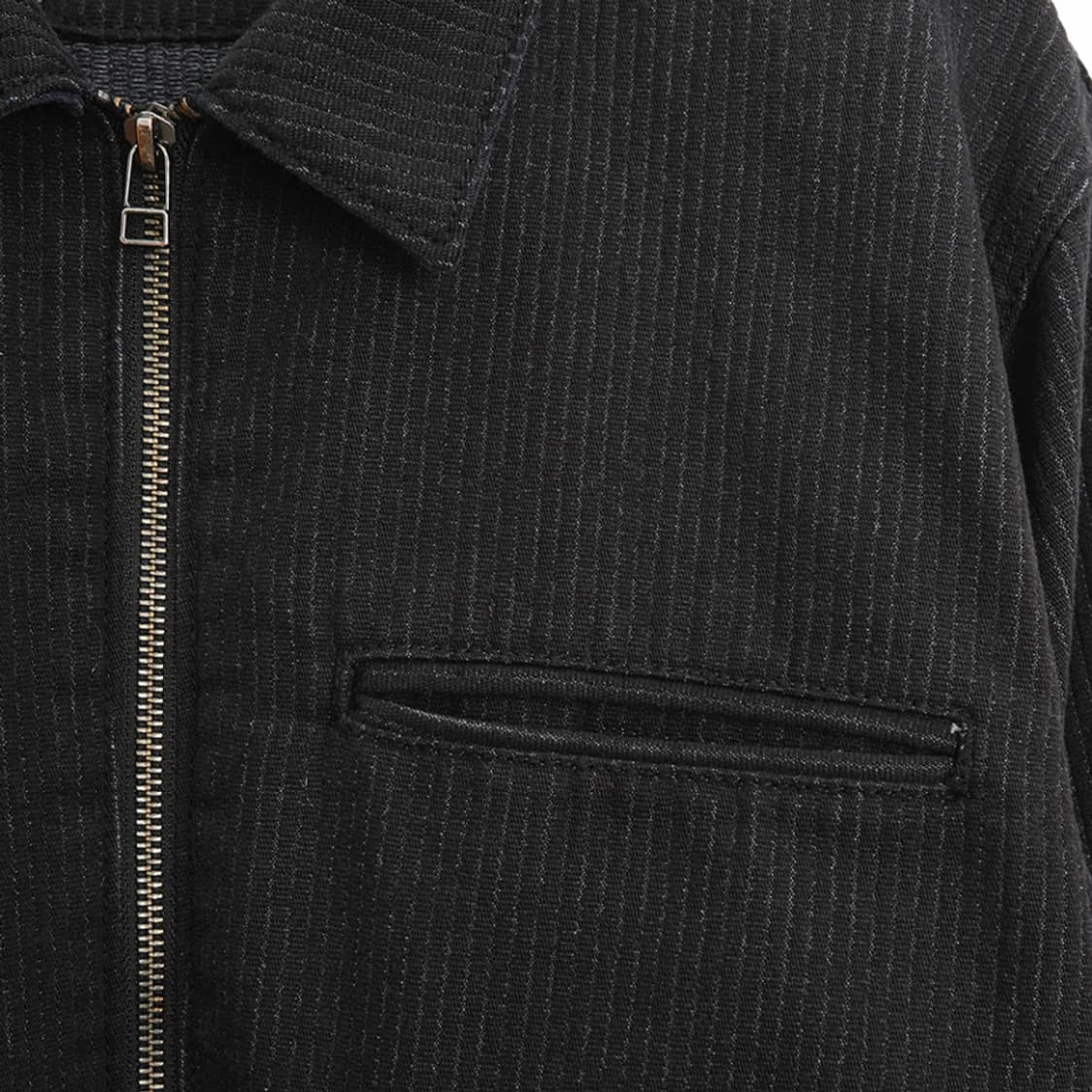 워크 밸런스 데님 자켓 블랙 상품이미지5