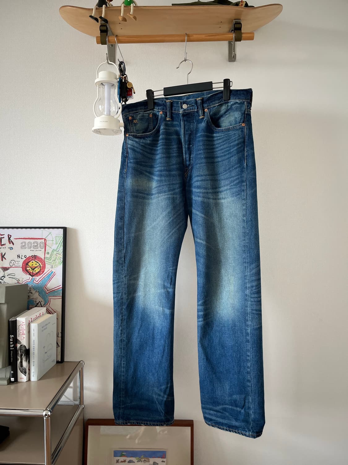 [34x34] 더블알엘 빈티지 파이브 포켓 그랜드 폴스 데님 상품이미지1