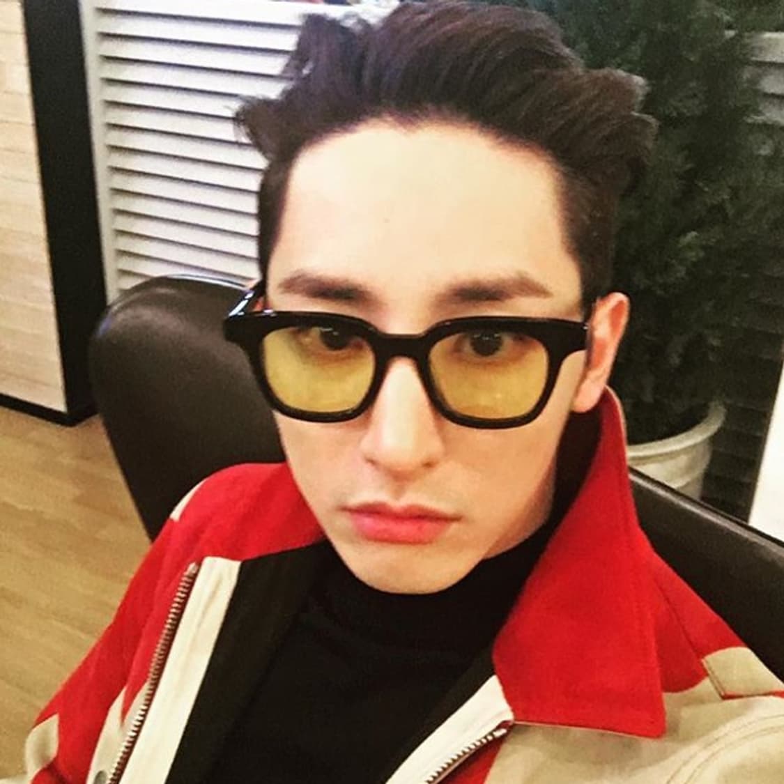DPEW 옐로우 틴트 선글라스 이수혁 뿔테  권지용 지드래곤 안경 안경테 상품이미지2
