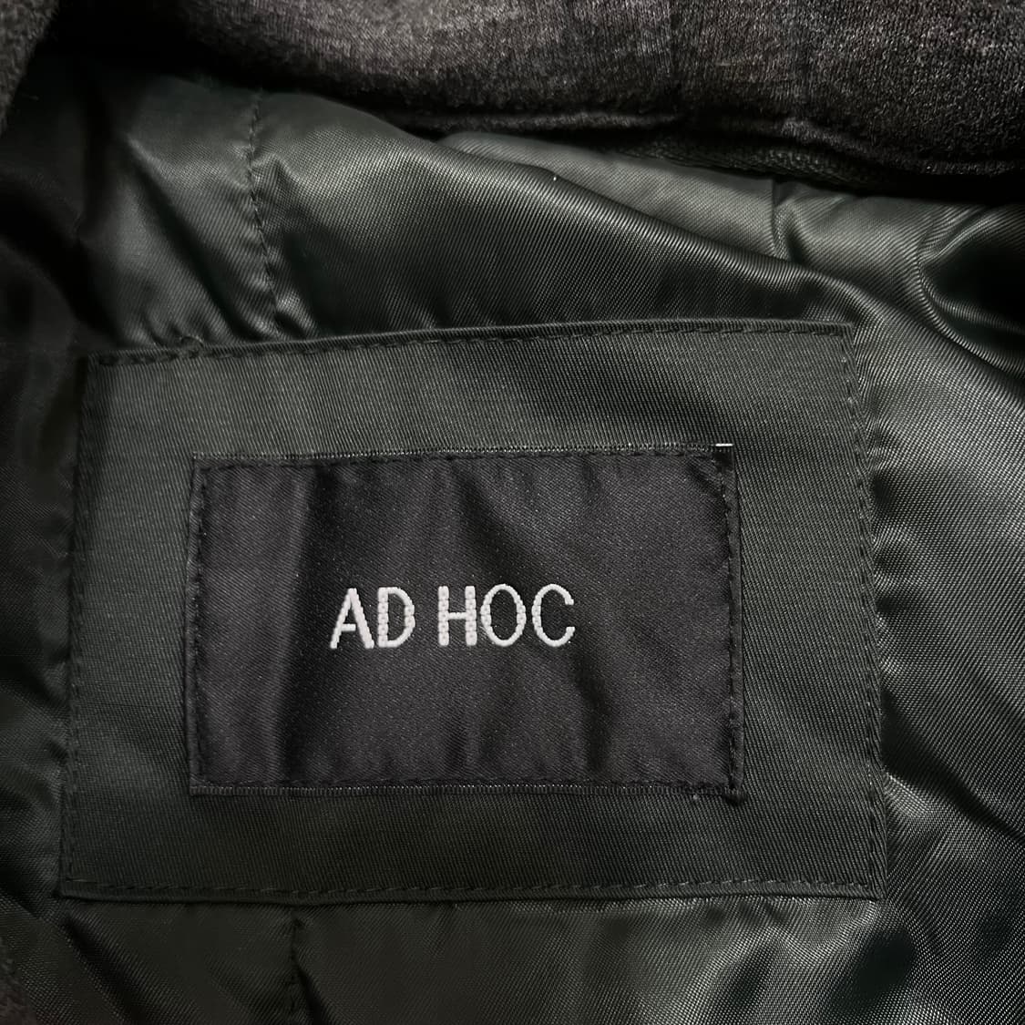 애드호크 후드 레이어링 MA-1 항공점퍼 봄버자켓 [카키] XL/105 상품이미지4