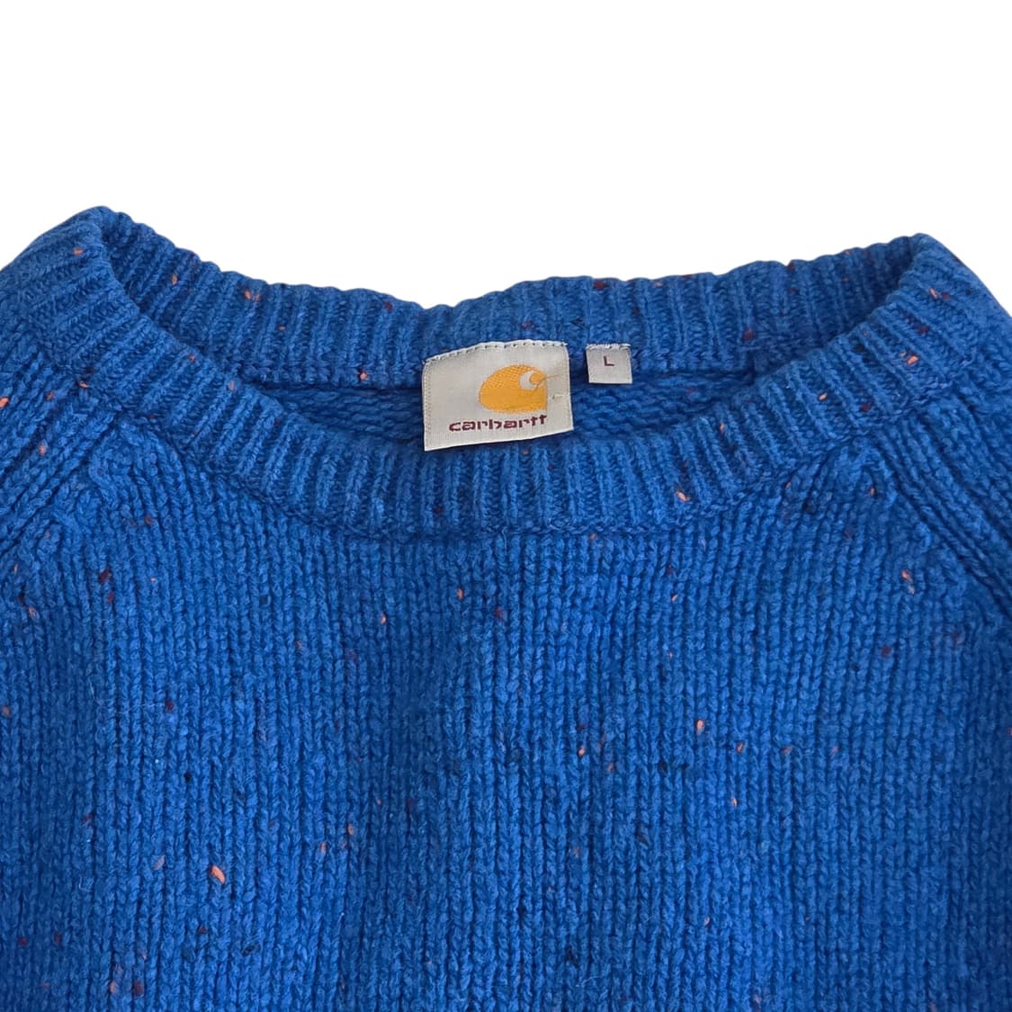 Carhartt 칼하트 블루 램스울 니트  상품이미지2