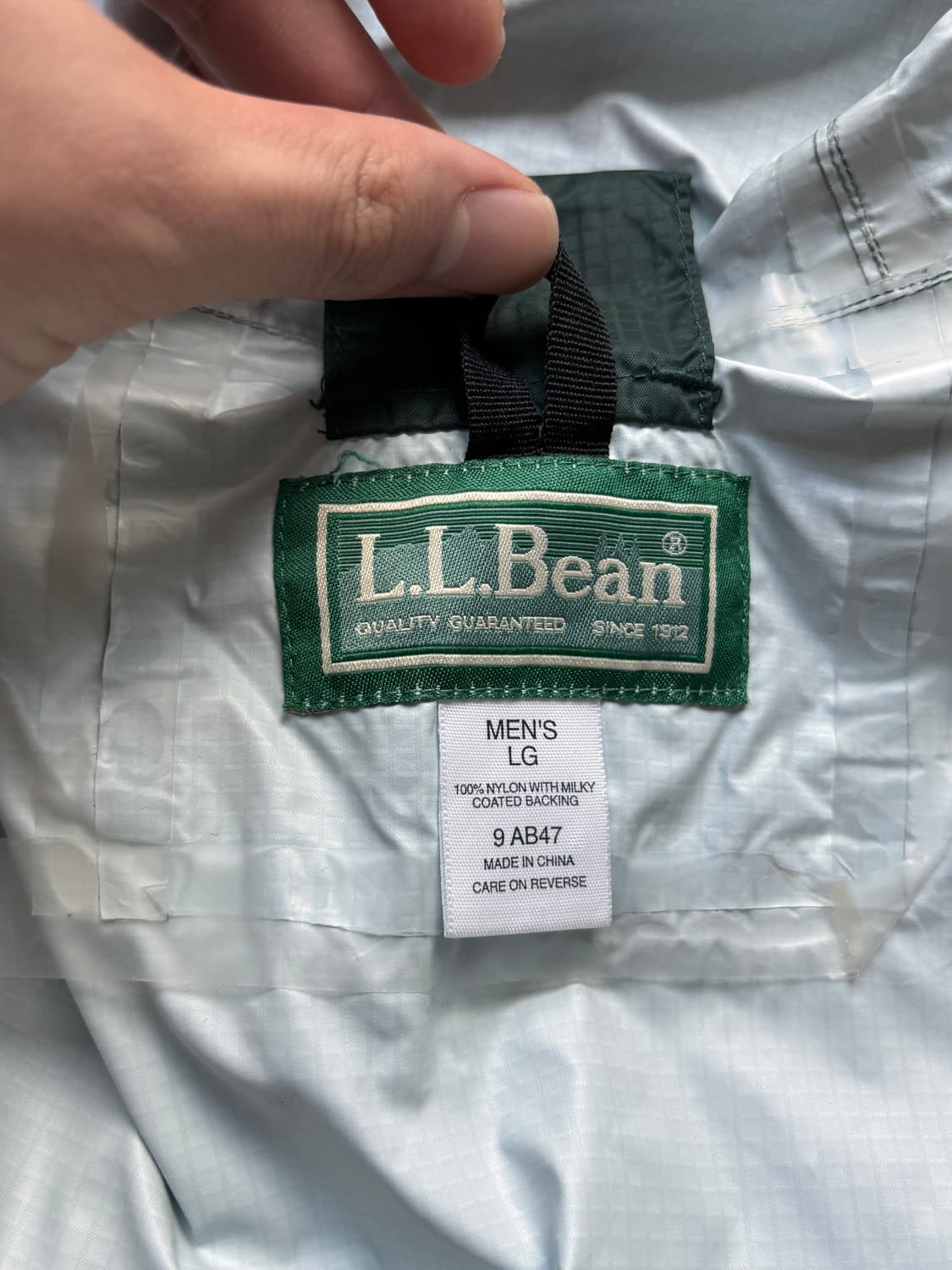 L.L.Bean 클래식 아웃도어 셸 - 딥 포리스트 그린 (L) 상품이미지5