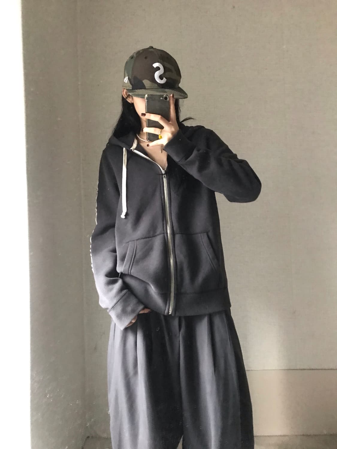 아베크롬비 차콜 후드집업 상품이미지5