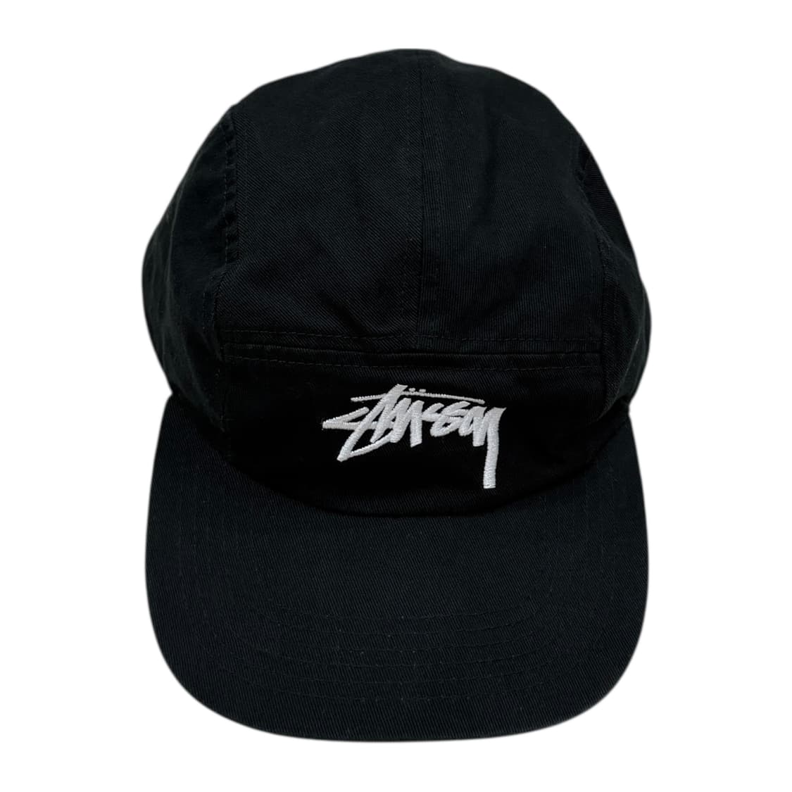 스투시 빈티지 캠프캡 모자 블랙 상품이미지1