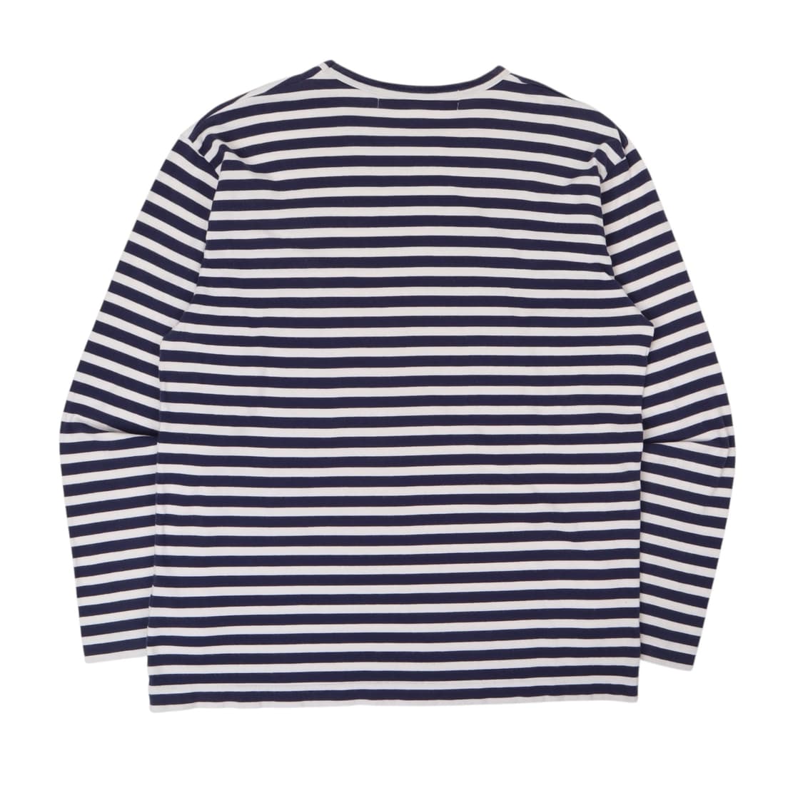 꼼데가르송 더블 하트 네이비 스트라이프 보더 롱슬리브 상품이미지5