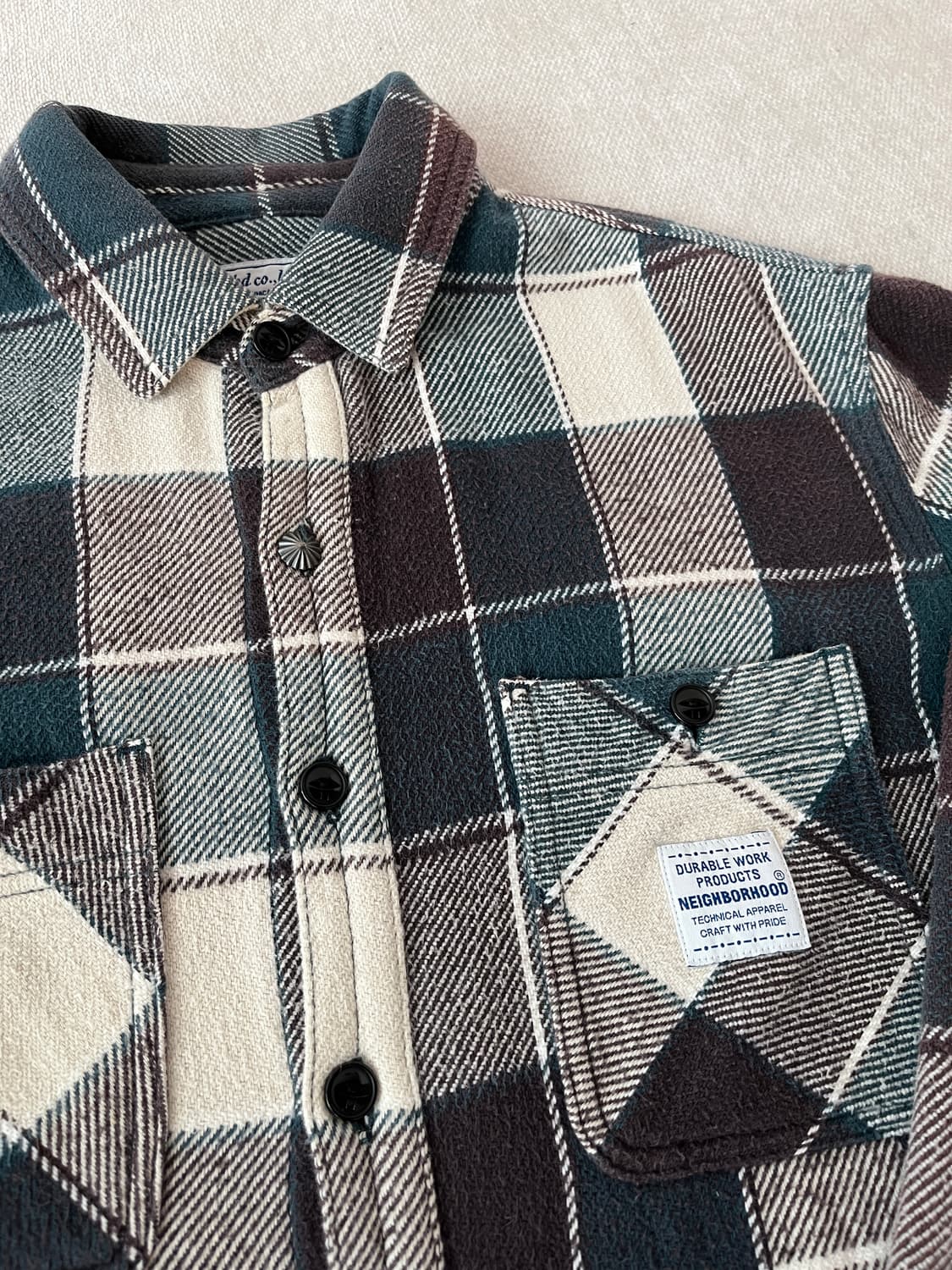 네이버후드 13fw 럼버 셔츠 상품이미지2