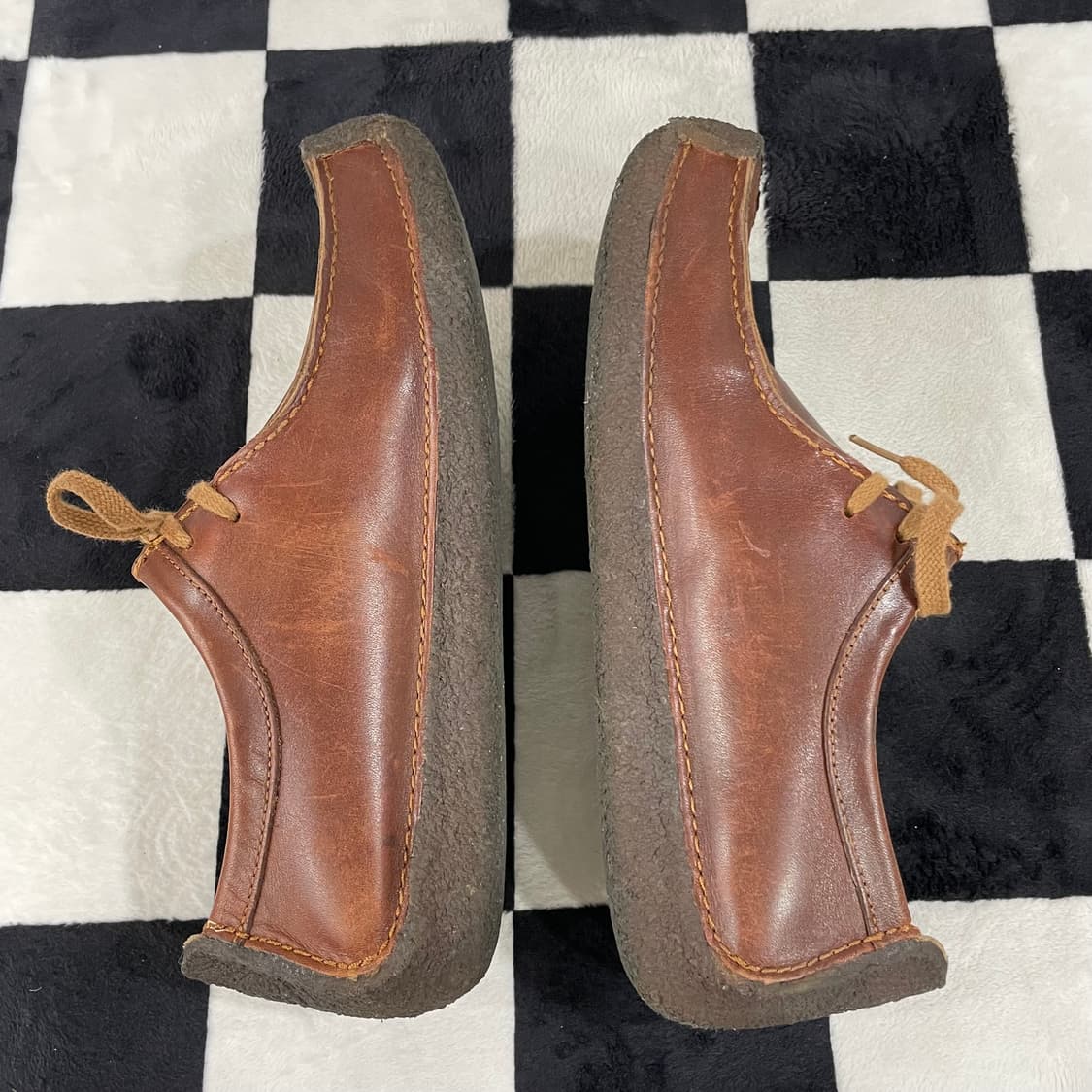 클락스 나탈리 브라운 레더 슈즈 255mm 상품이미지5