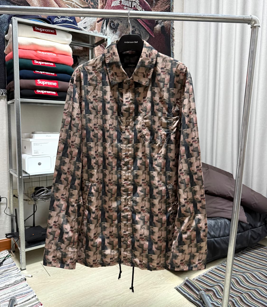 언더커버 모자이크 패턴 자켓 상품이미지1