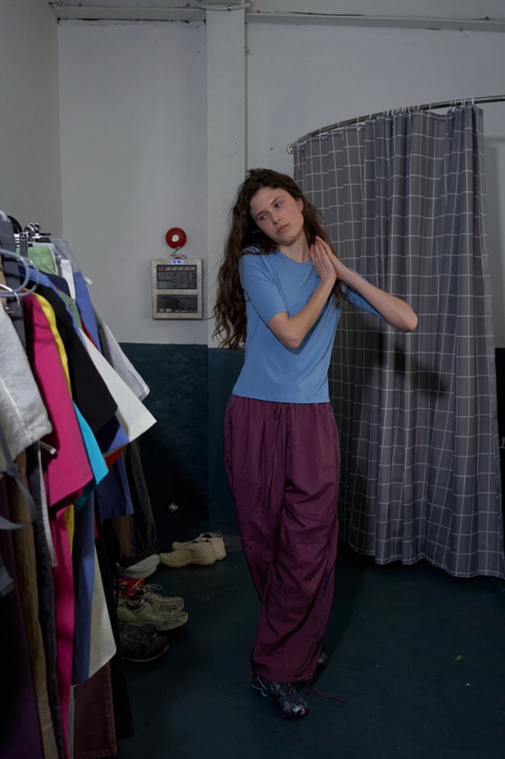 노컨텐츠 윈드쉴드 팬츠 와인 상품이미지1