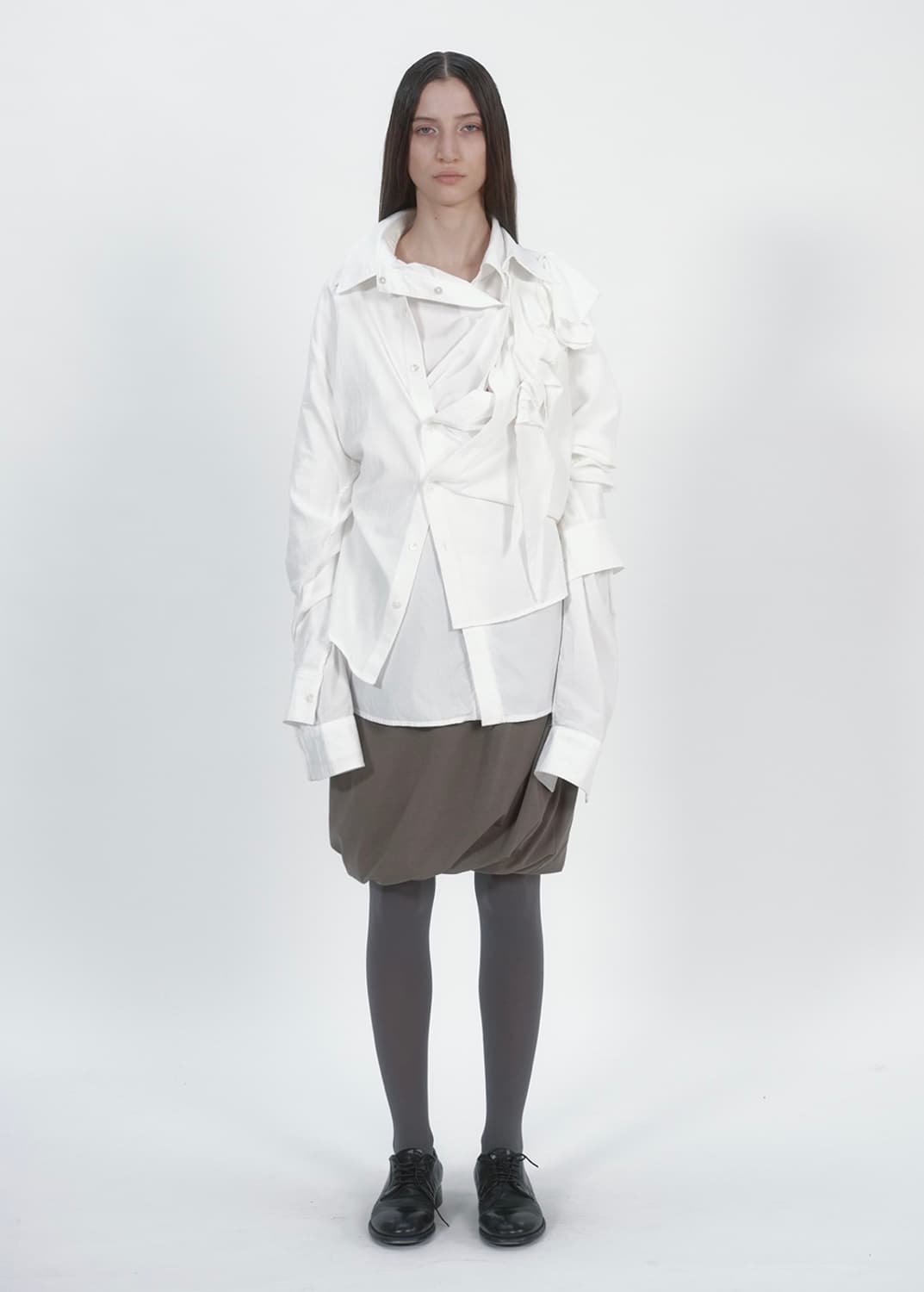 BALLOON SKIRT IN KHAKI 상품이미지2