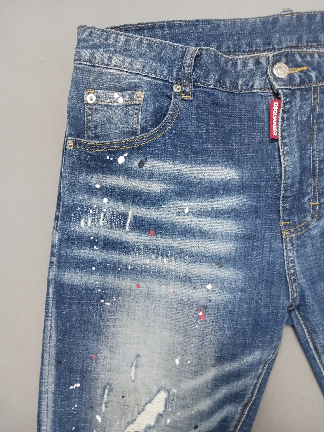 [34] 디스퀘어드2 멀티페인팅 쿨가이진 청바지 상품이미지2