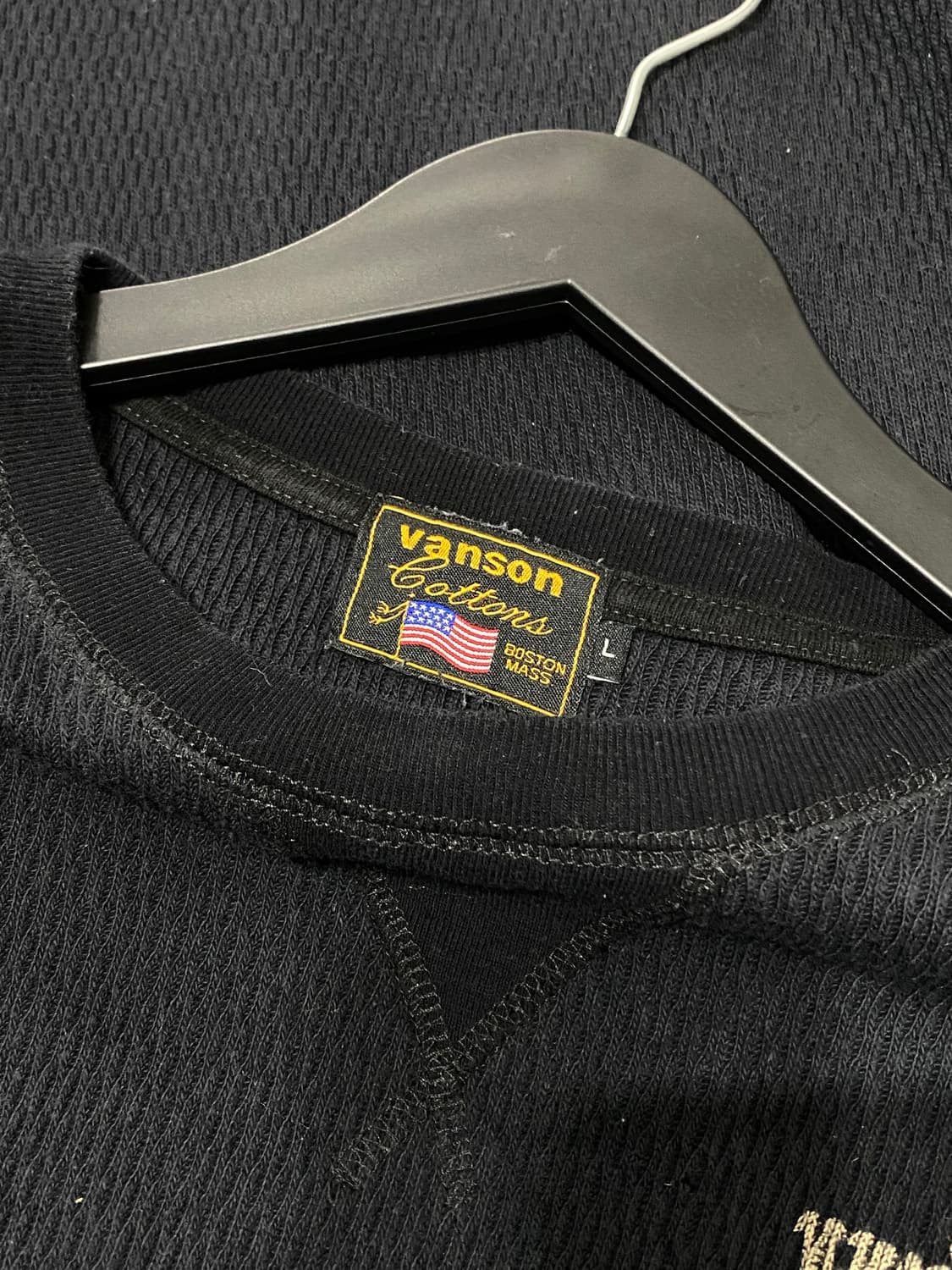 Vanson leathers 해골 프린팅 니트 상품이미지8