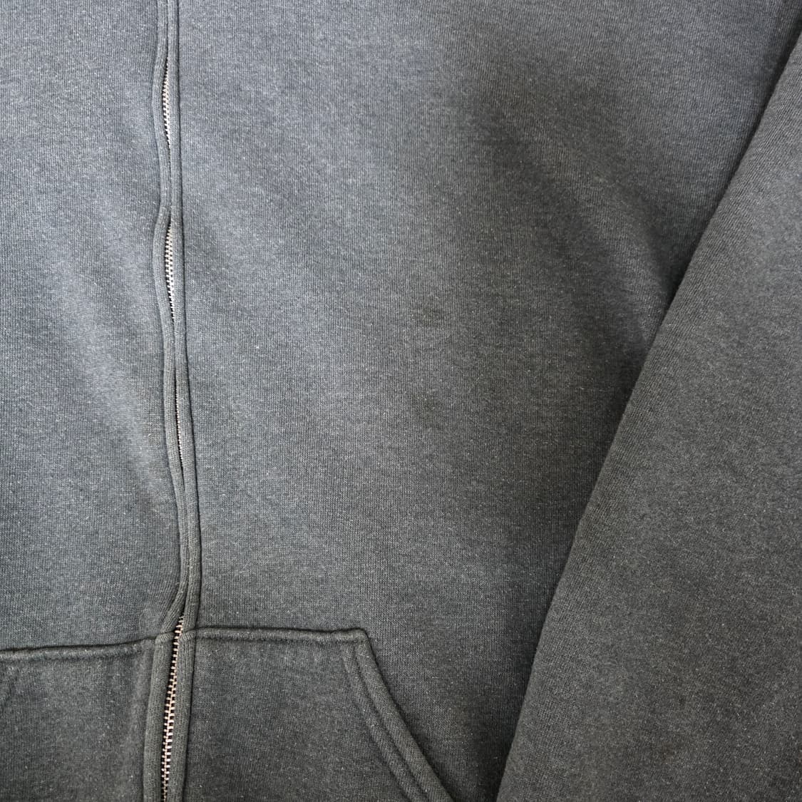 [XXL] 90s 빈티지 러셀 애슬레틱 후드집업 다크 그레이 상품이미지2