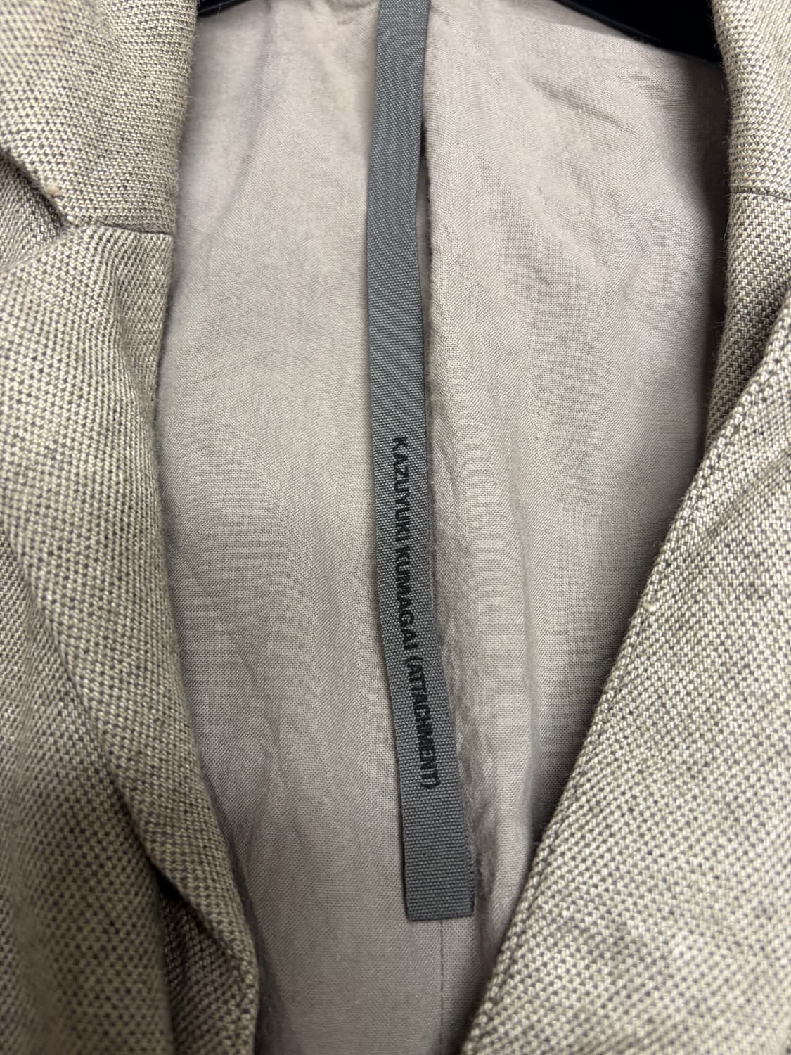 Kazuyuki Kumagai Attachment 코트 상품이미지3