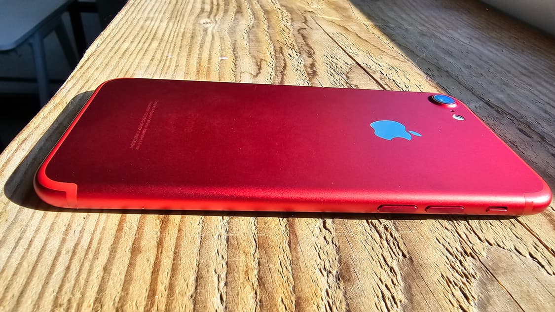 [순정정품] 아이폰7 128GB 무음카메라 배터리정품 레드 S급 상품이미지7