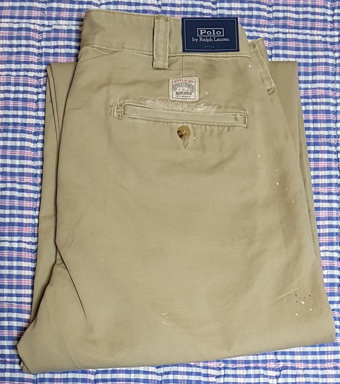 [새상품/29X32] 폴로 버로스 빅핏 치노 팬츠 팝니다. 상품이미지2