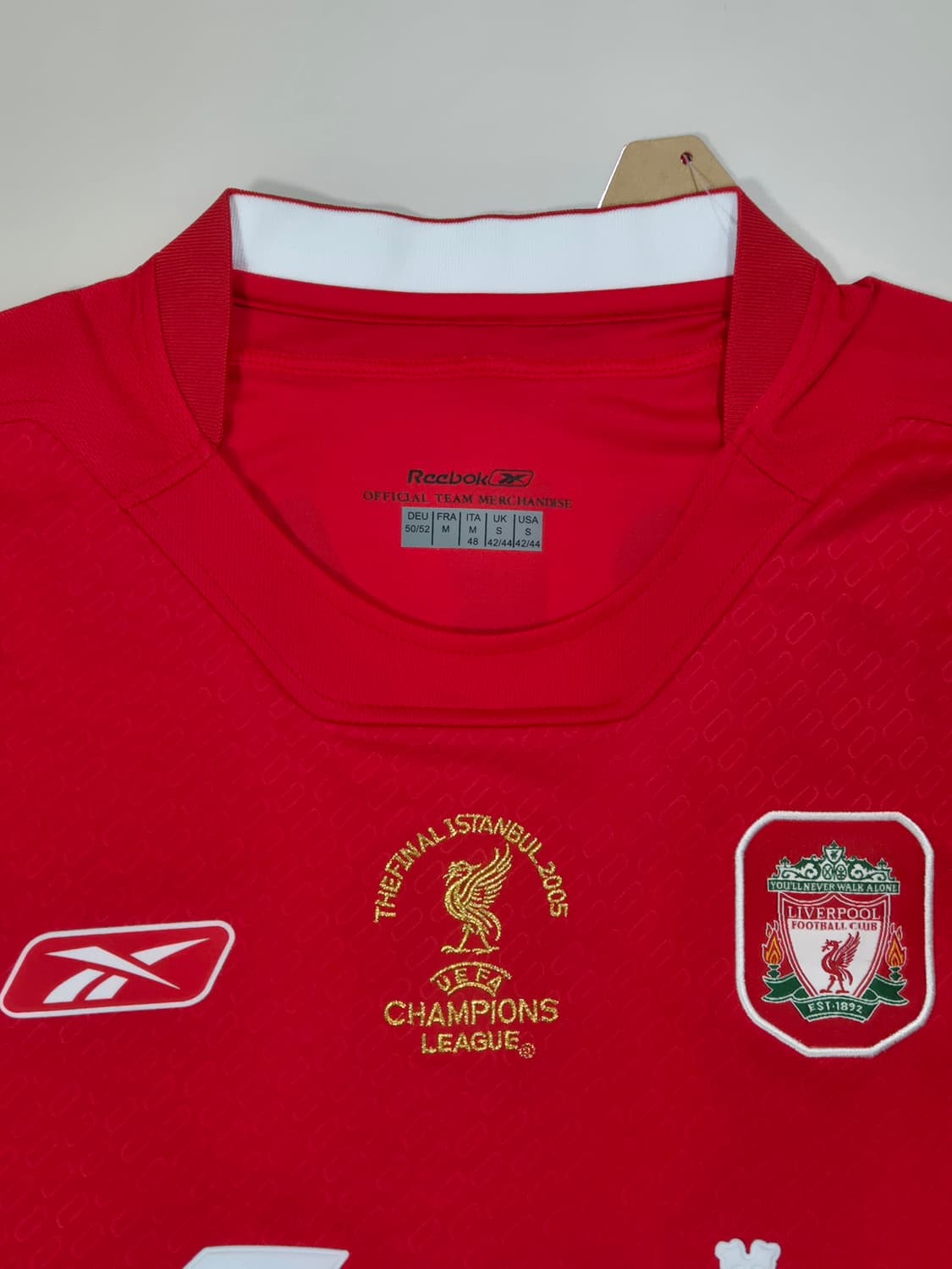레트로) 04-05시즌 리버풀 제라드 유니폼 M 챔스결승버전 상품이미지3