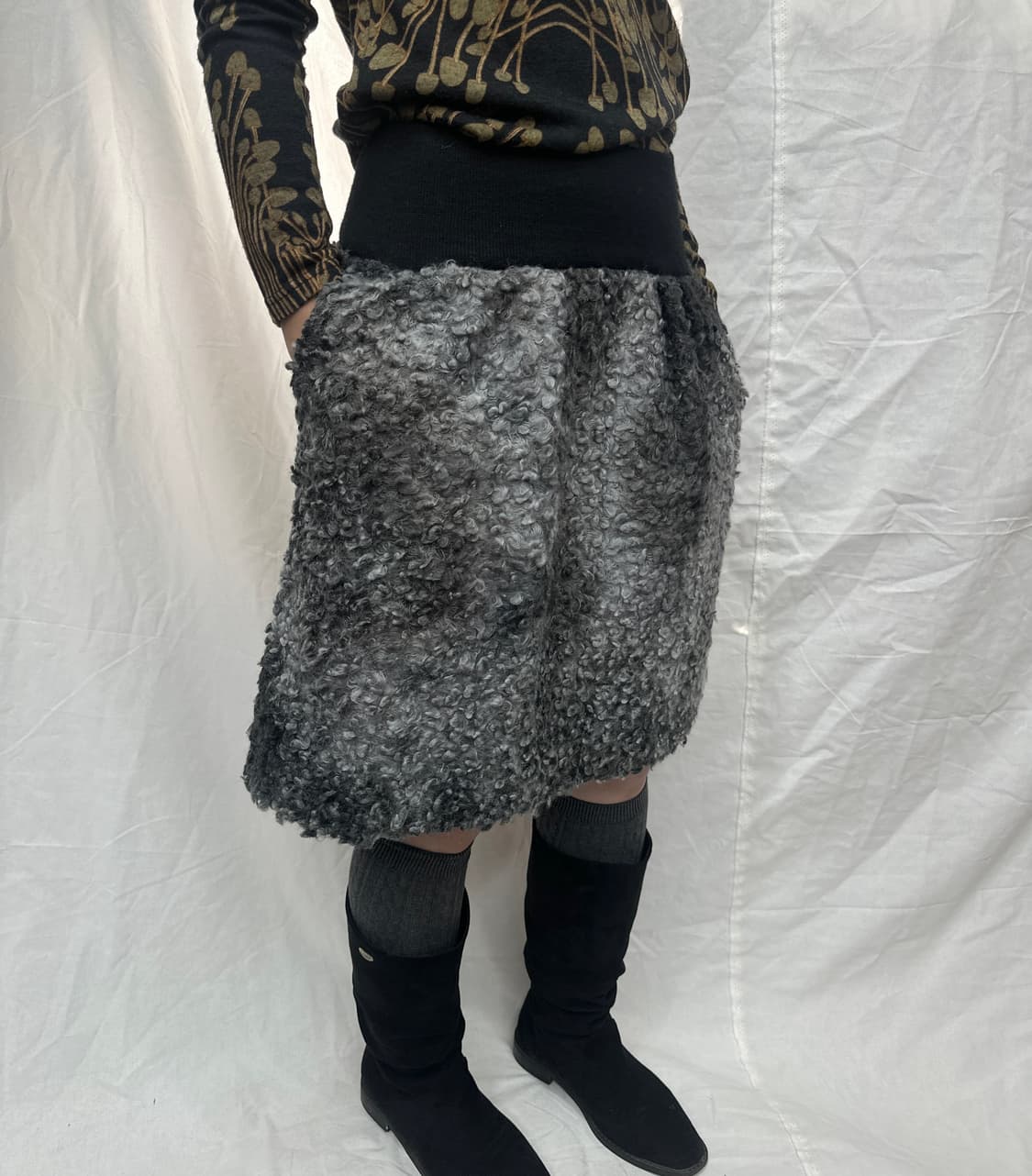 밴딩 스커트 상품이미지2