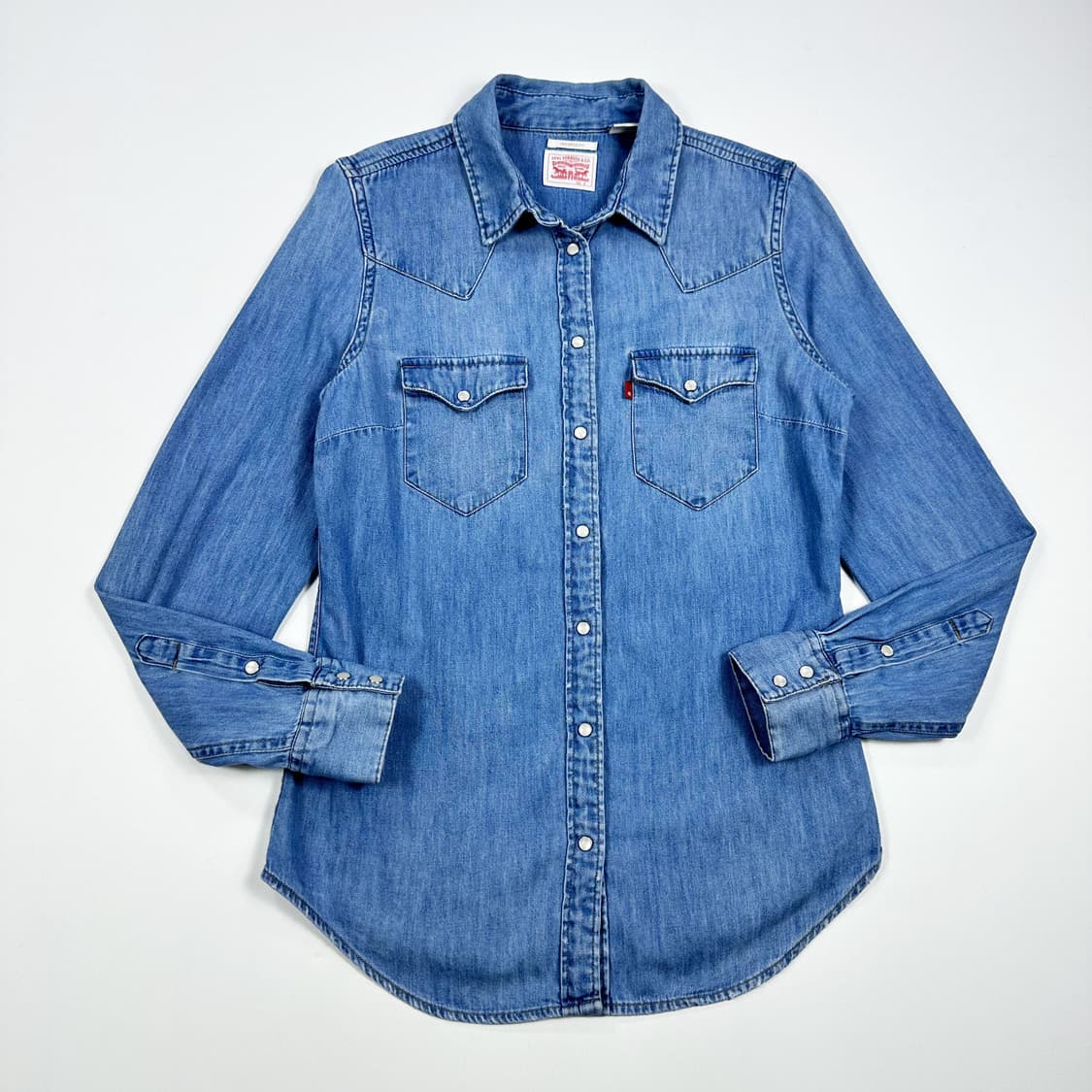 리바이스 오리지널 웨스턴 데님셔츠 (S 여성추천) 상품이미지2