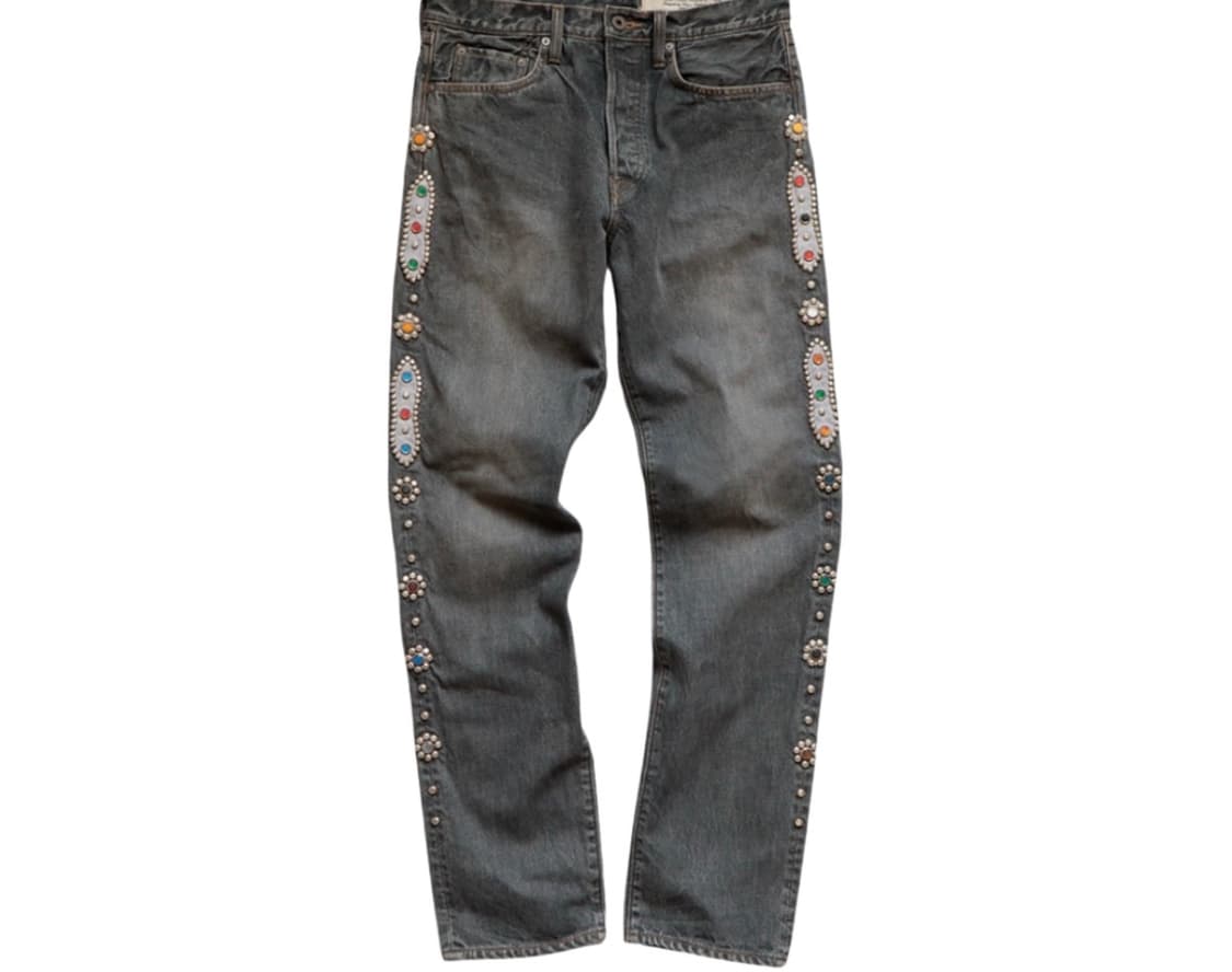 캐피탈 젬스톤 흑청 34 사이즈 새상품판매 상품이미지1