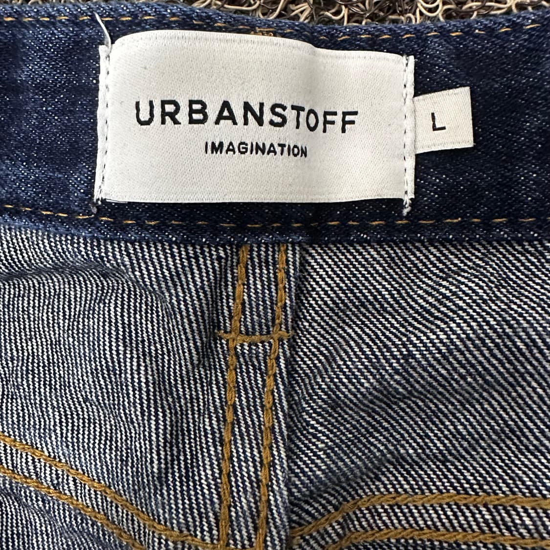 어반스터프 인디고 데님 버뮤다 워크 청바지 팬츠 L 상품이미지3