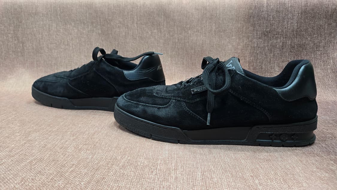 루이비통 LV 275mm-  정품 트레이너 스웨이드 벨벳 스니커즈 상품이미지4