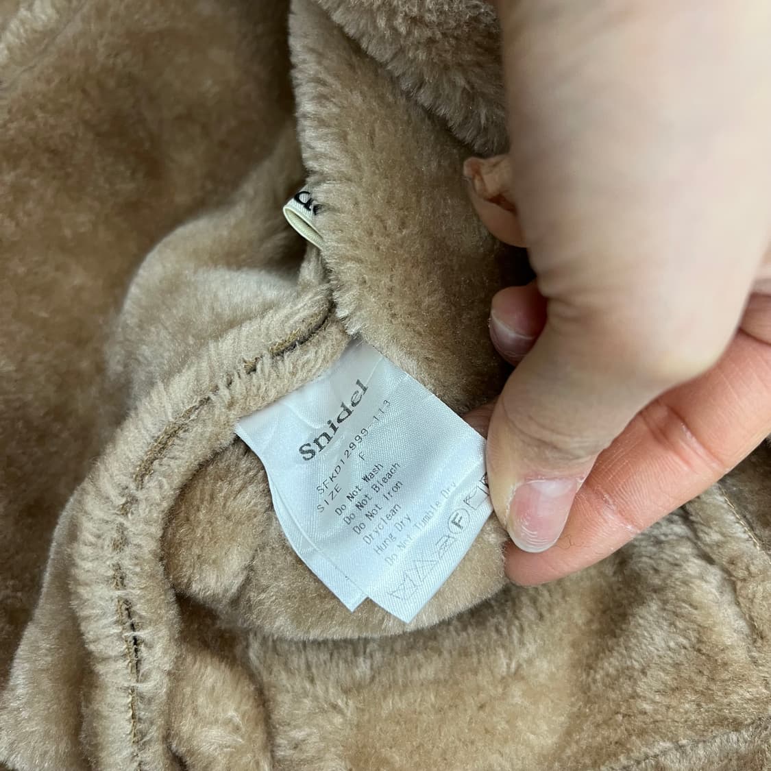 빈티지 무스탕 더플코트 상품이미지2