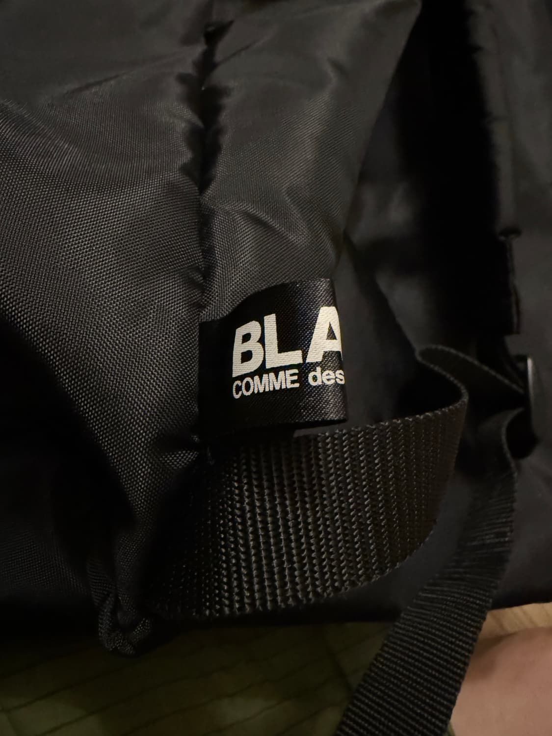 PORTER 포터 x 꼼데가르송 옴므 나일론 백팩 라지 상품이미지3