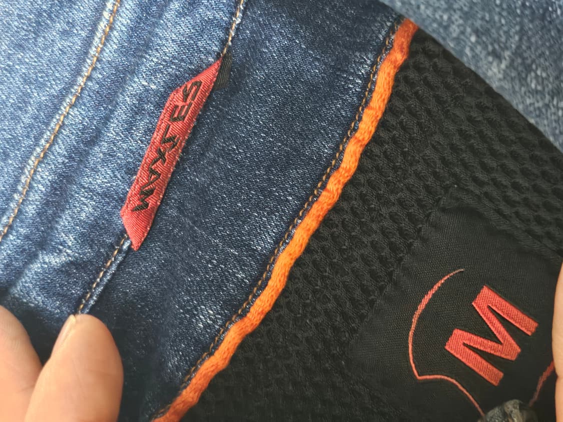 맥슬러 데님 바이커 자켓 (보호 장구 O) 상품이미지4