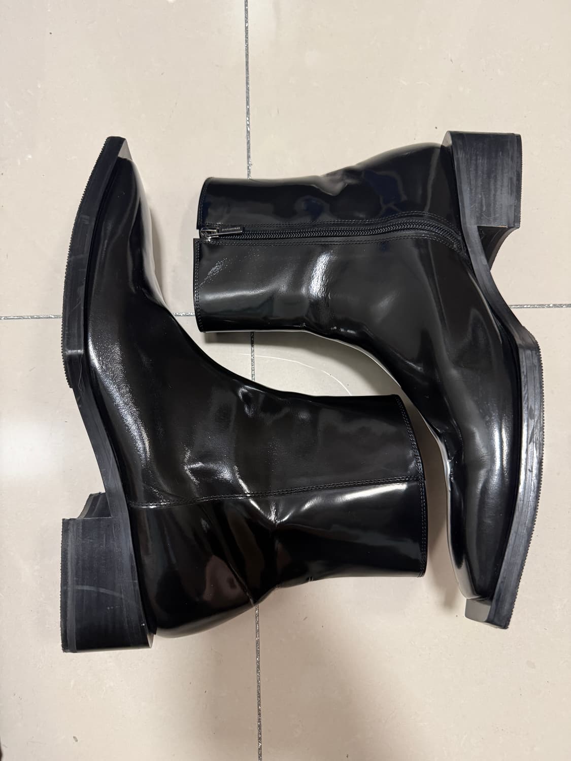 쏘유레슈어 부츠 demain black(gloss) 270 상품이미지1