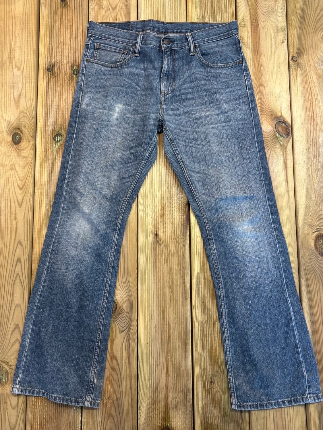 Levi’s 527 로우 부츠컷 데님 팬츠 빈티지 워시 상품이미지6