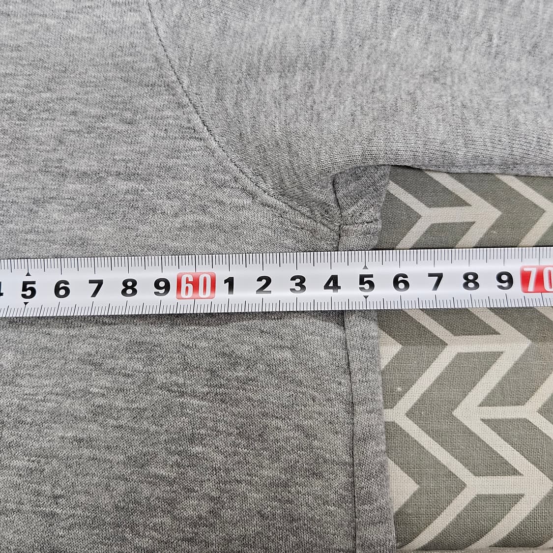 나이키 오버핏 기모 맨투맨 그레이 XL 105-110 상품이미지6