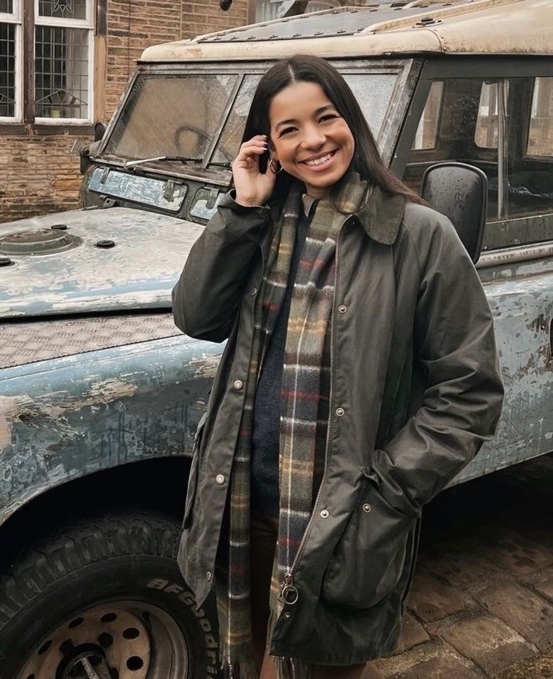 바버 클래식 뷰포트 왁스 자켓 ‘세이지’ 상품이미지10