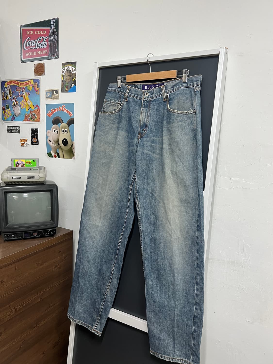 Levis 리바이스 4811 배기핏 와이드핏 데님 팬츠 상품이미지8