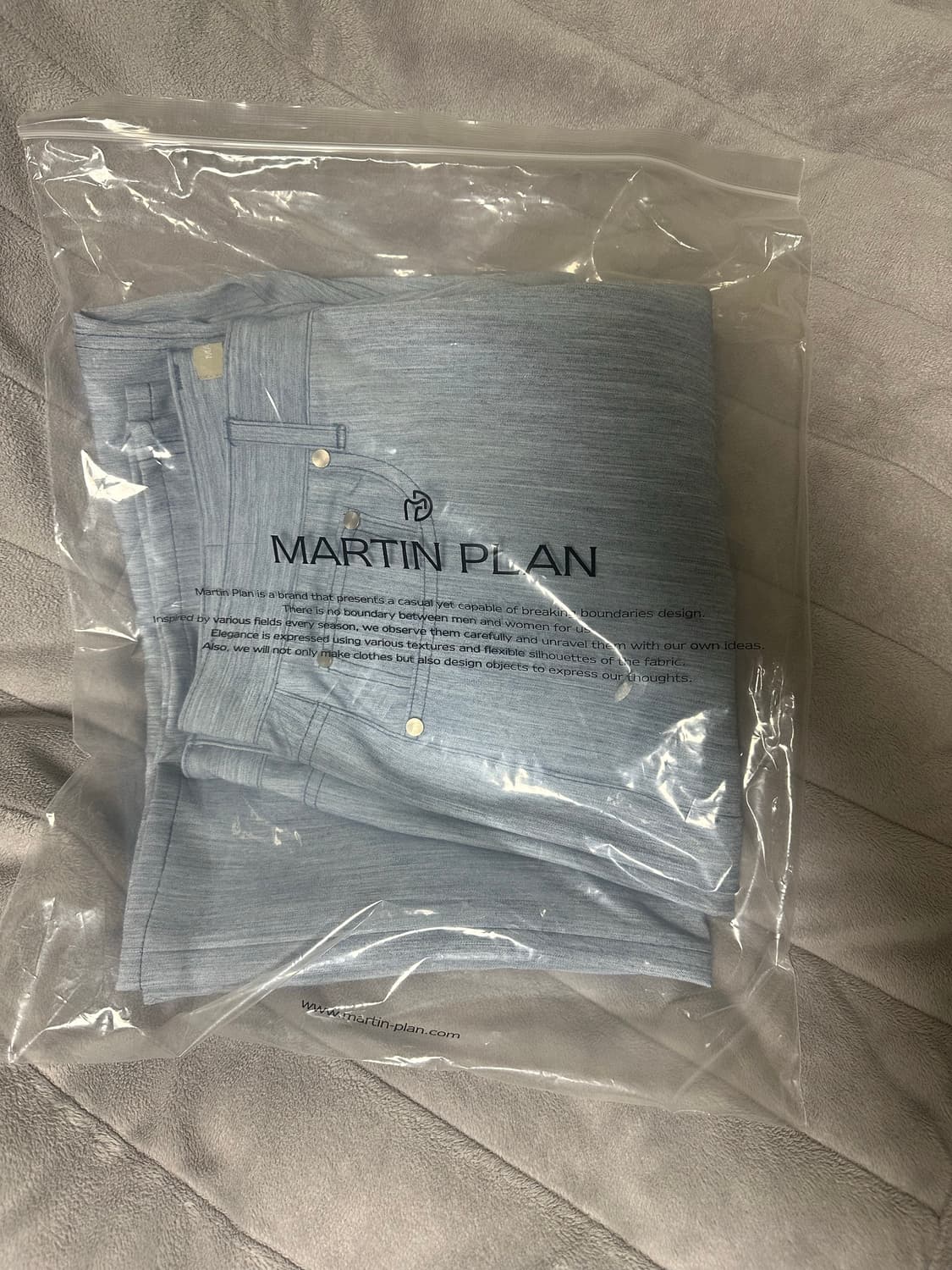 마틴플랜 버티컬 슬랩 팬츠 50 사이즈 상품이미지2