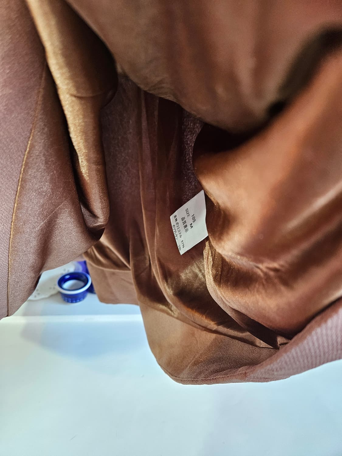 브라운 레이스 퍼프 원피스 상품이미지6