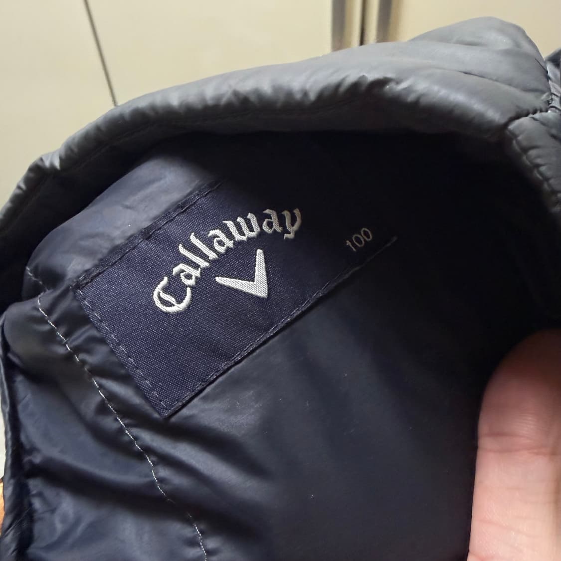 캘러웨이 골프웨어 라이트 구스다운 경량패딩 L/100  상품이미지5