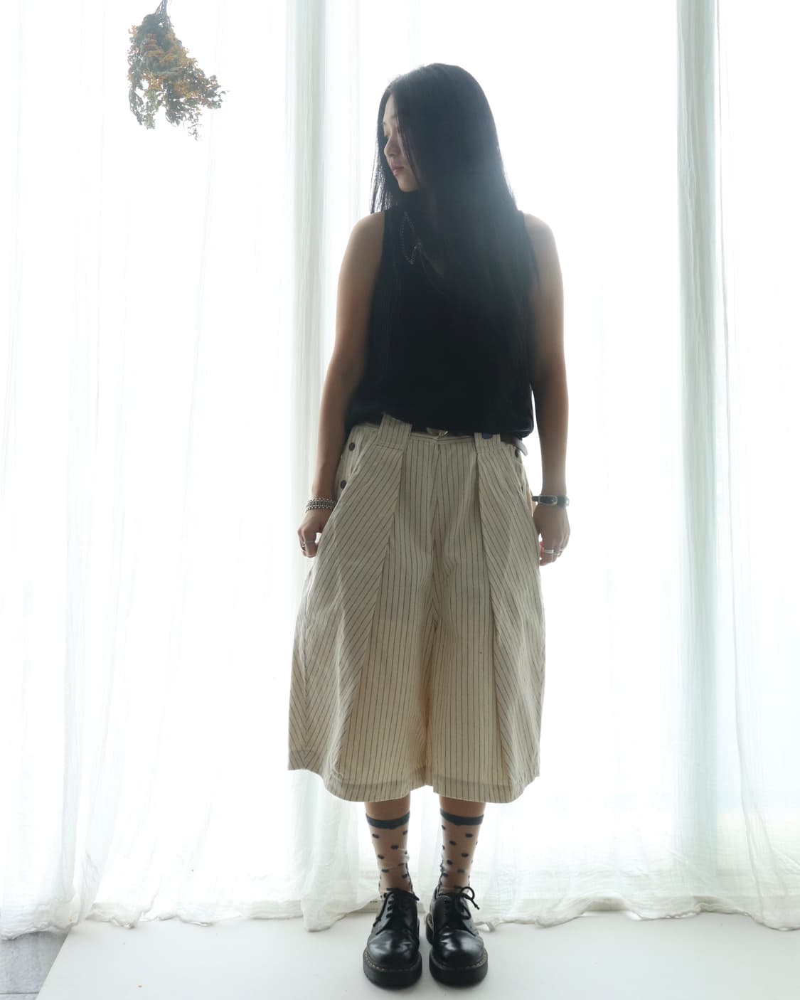 [Kapital] Stripe Tuck Culottes Pants 상품이미지6
