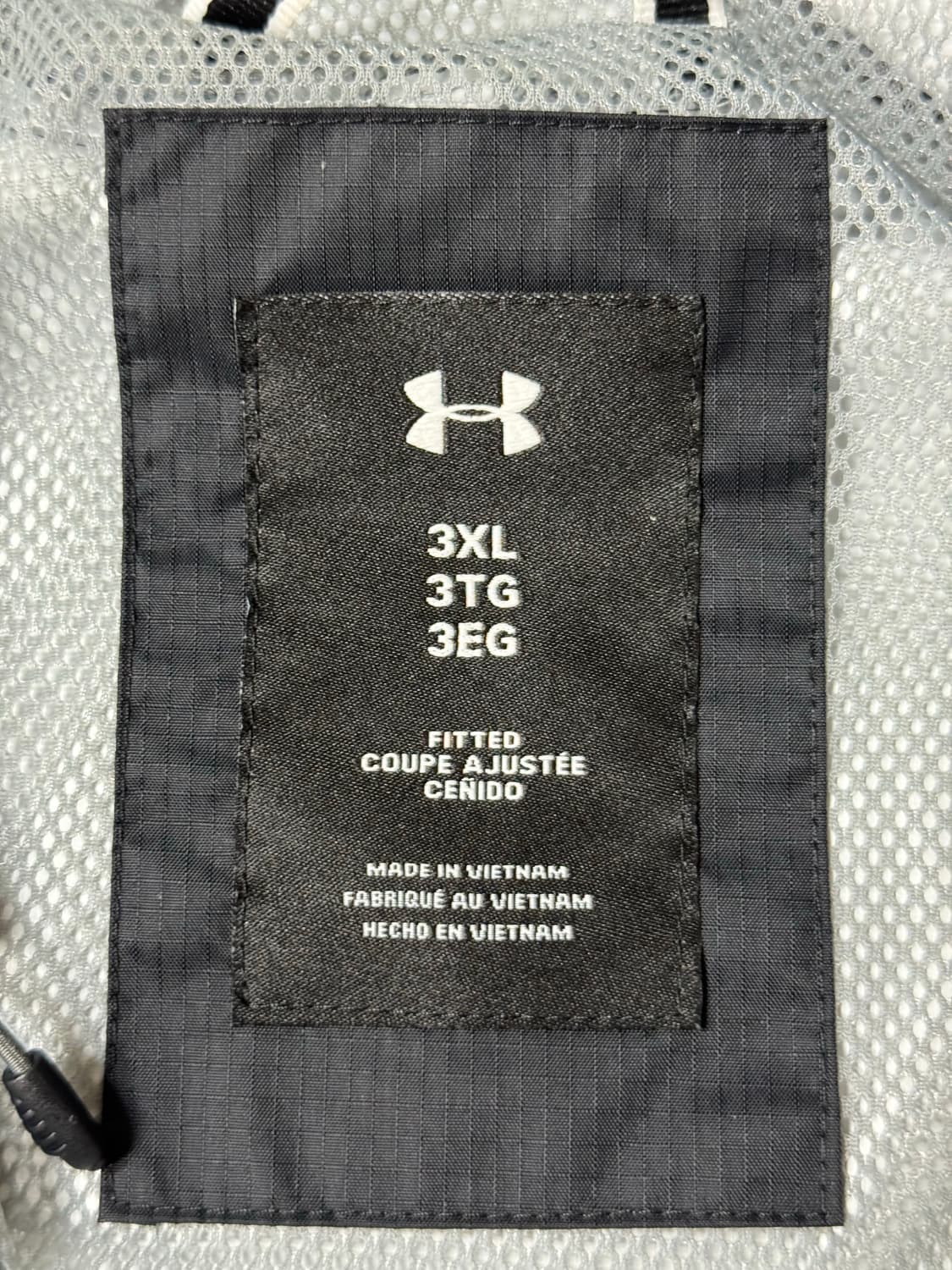 언더아머 Storm 바람막이 3XL 블랙 상품이미지3