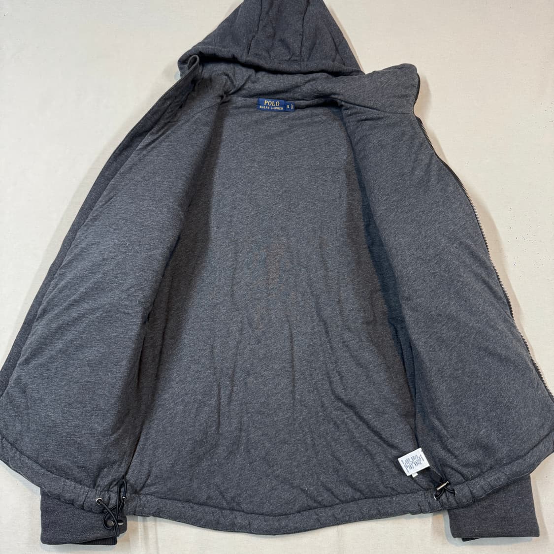 S) 폴로 랄프로렌 차콜 그레이 패딩 점퍼 상품이미지4