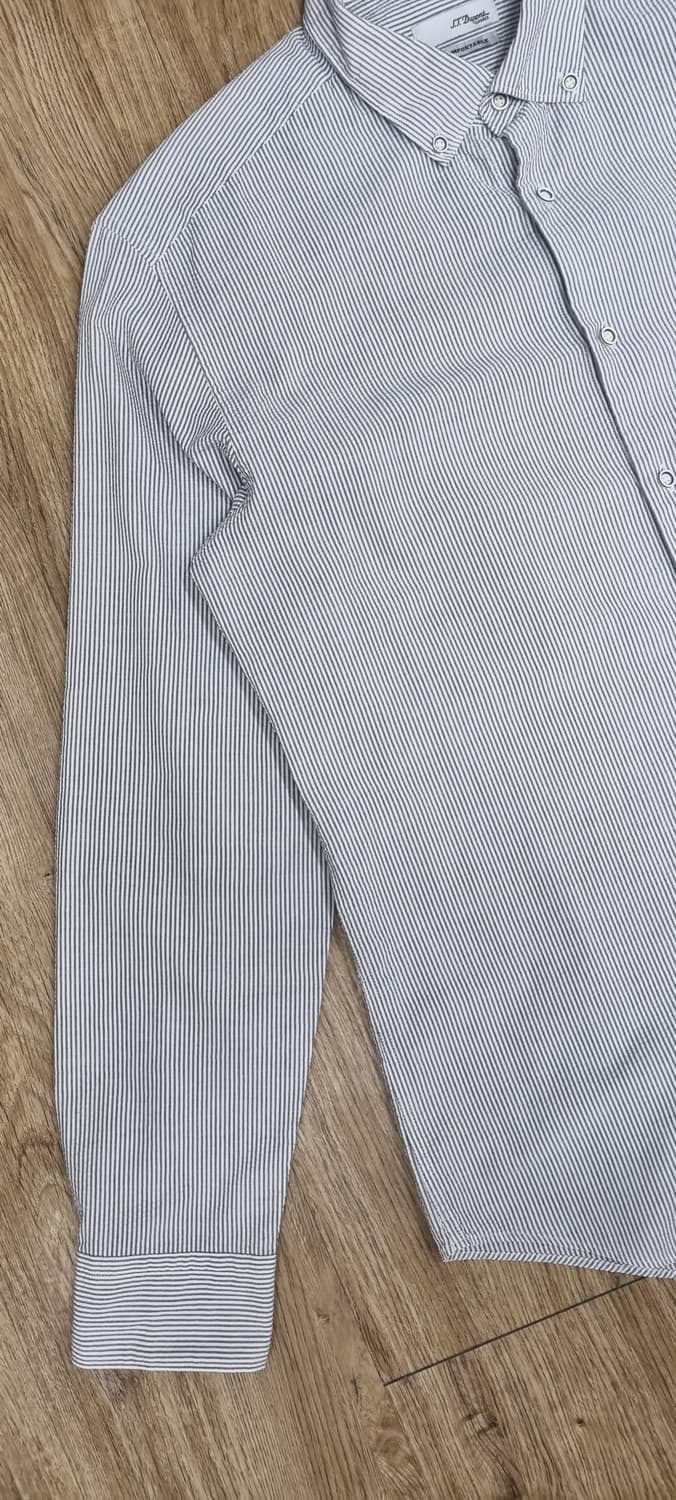 st dupont 에스티 듀퐁 시어서커 여름 셔츠 XL _ 남성 상품이미지3